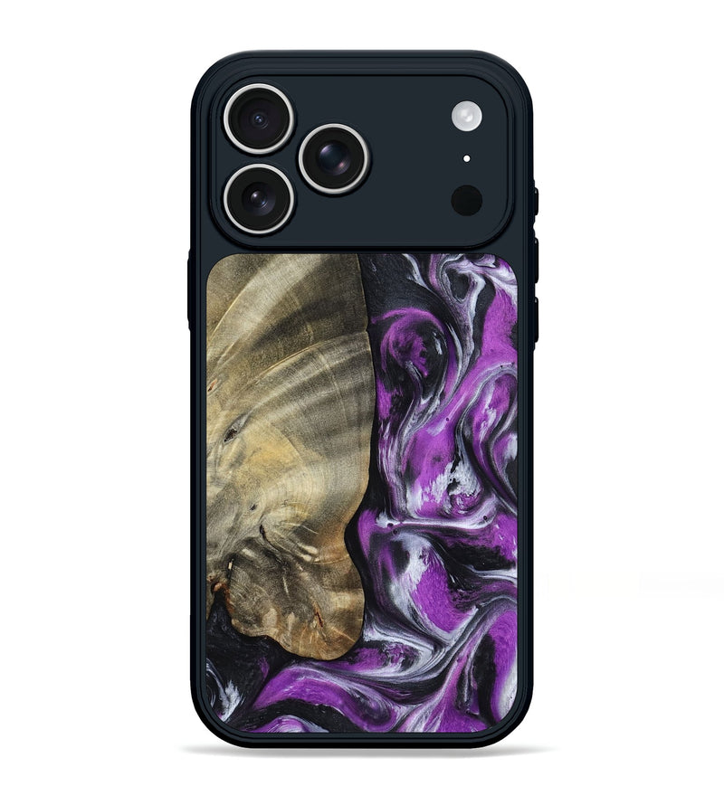 iPhone 17 Pro Max Wood Phone Case - Lolita (Purple, 798299)