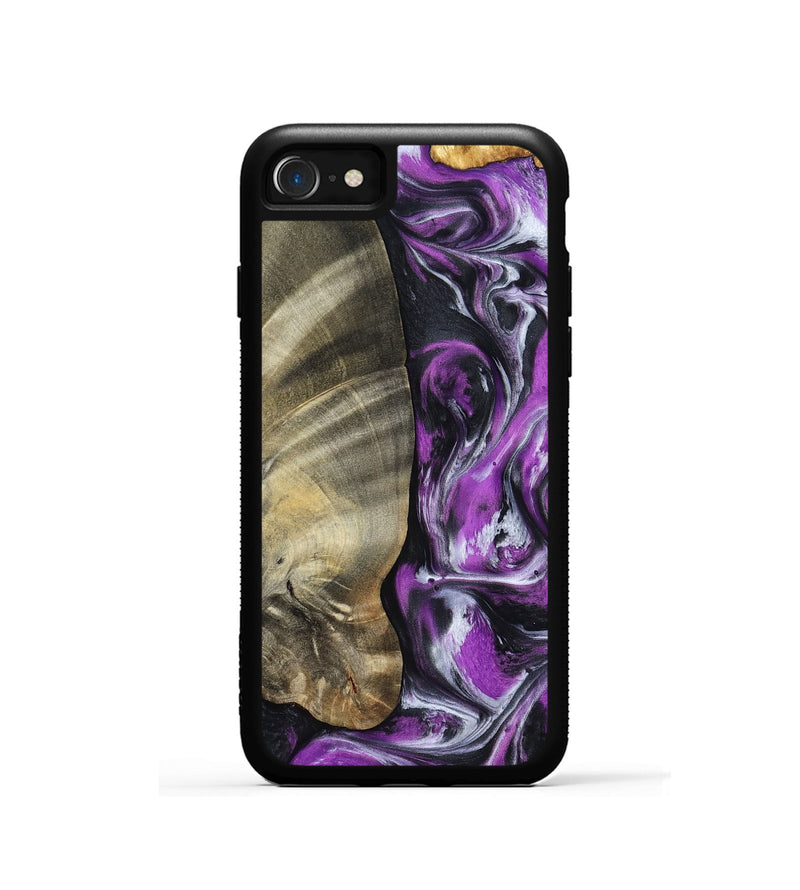 iPhone SE Wood Phone Case - Lolita (Purple, 798299)