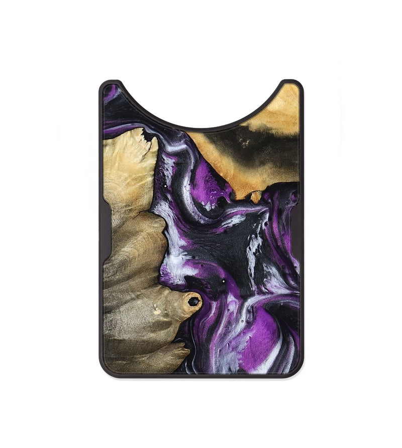 Alloy Wood Wallet - Myah (Purple, 798301)
