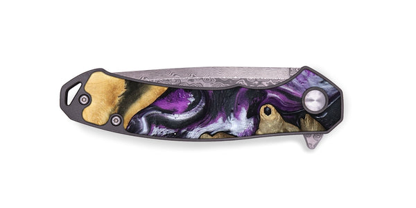 EDC Wood Pocket Knife - Myah (Purple, 798301)