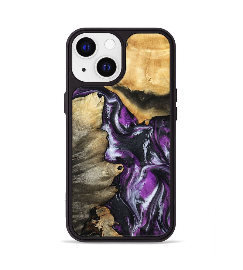 iPhone 13 Wood Phone Case - Myah (Purple, 798301)
