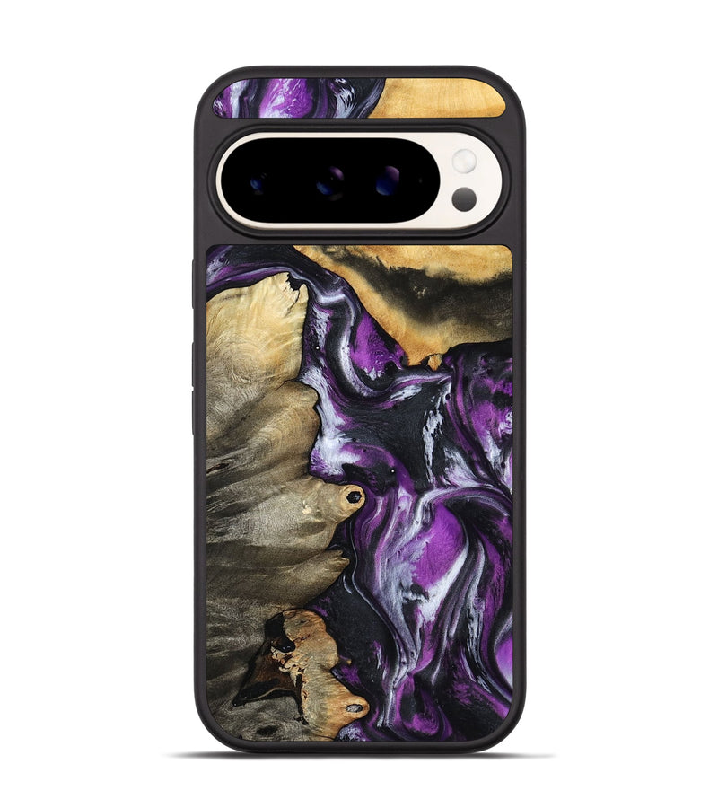 Pixel 9 Pro Wood Phone Case - Myah (Purple, 798301)