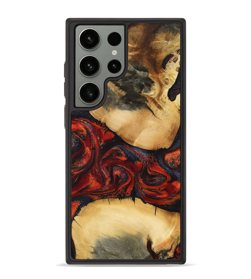 Galaxy S23 Ultra Wood Phone Case - Cadence (Red, 798302)