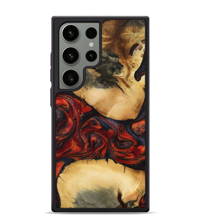 Galaxy S24 Ultra Wood Phone Case - Cadence (Red, 798302)