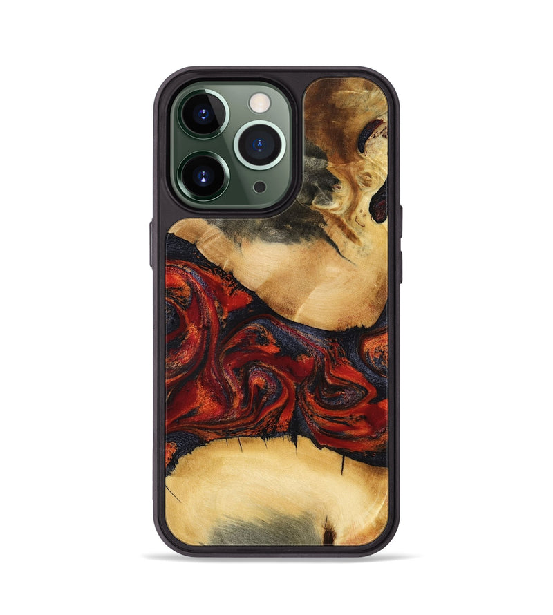 iPhone 13 Pro Wood Phone Case - Cadence (Red, 798302)