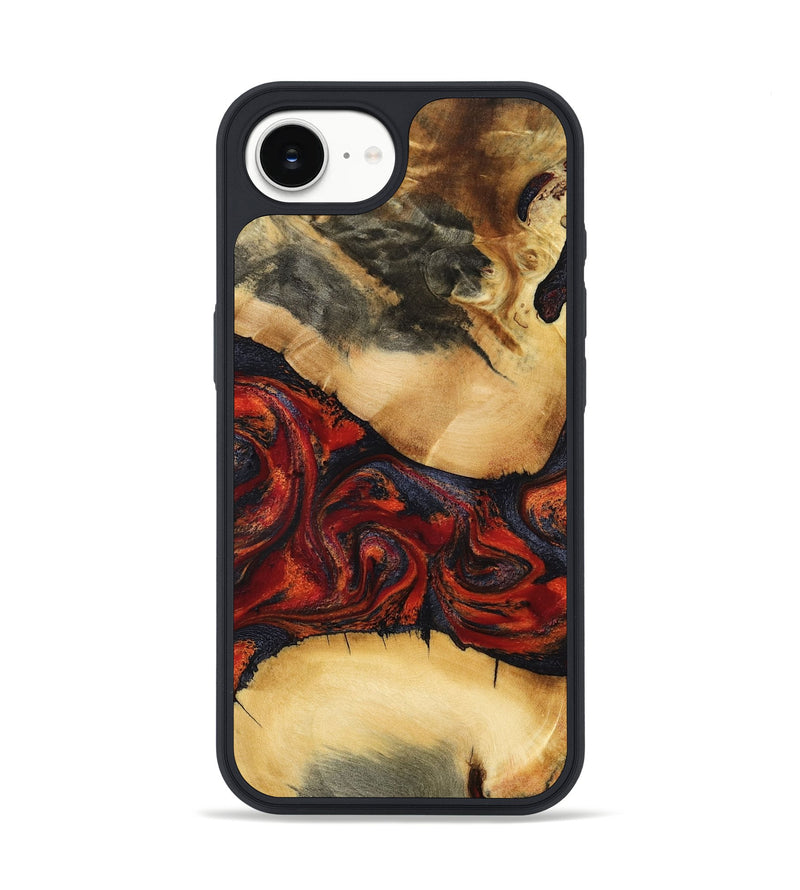 iPhone 16e Wood Phone Case - Cadence (Red, 798302)