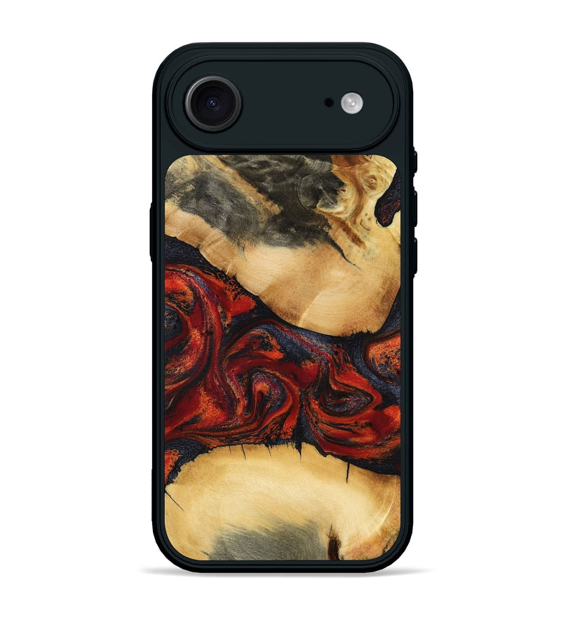 iPhone 17 Air Wood Phone Case - Cadence (Red, 798302)