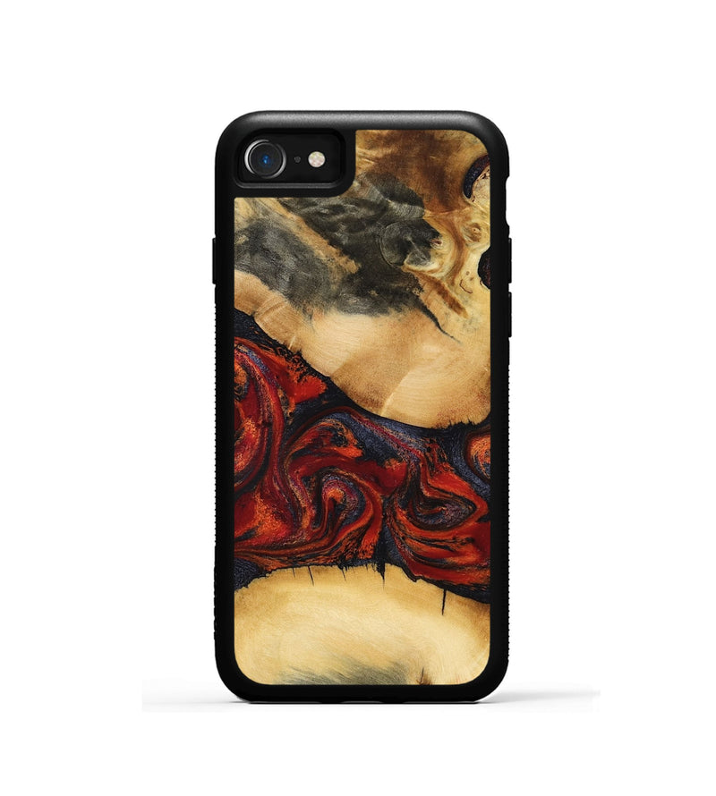 iPhone SE Wood Phone Case - Cadence (Red, 798302)