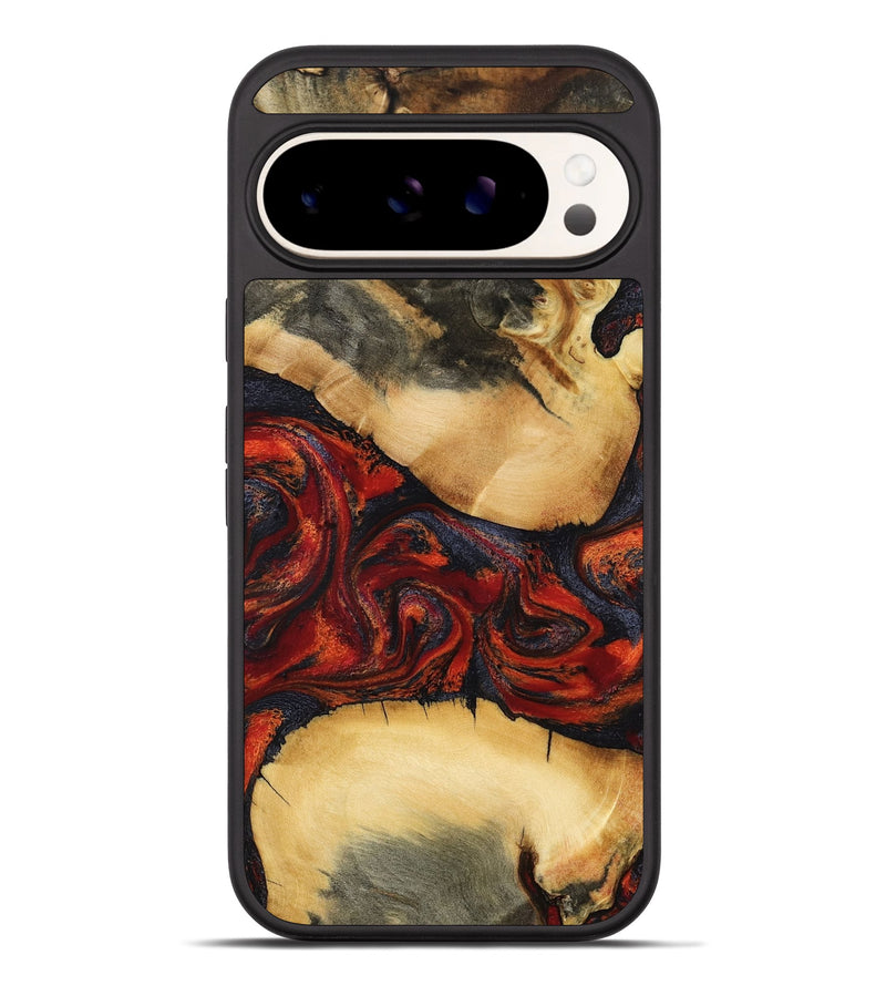 Pixel 10 Pro XL Wood Phone Case - Cadence (Red, 798302)