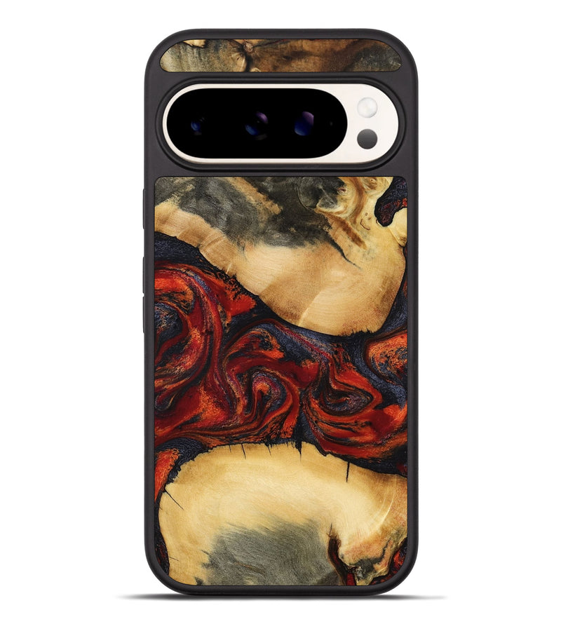 Pixel 9 Pro XL Wood Phone Case - Cadence (Red, 798302)