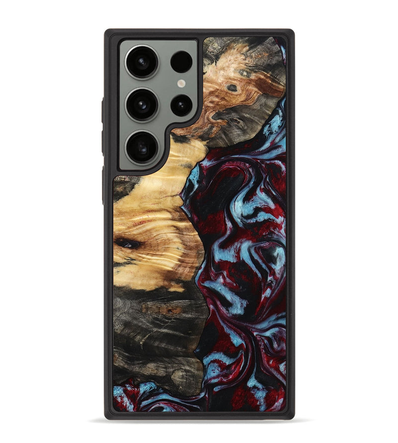 Galaxy S23 Ultra Wood Phone Case - Jon (Red, 798303)