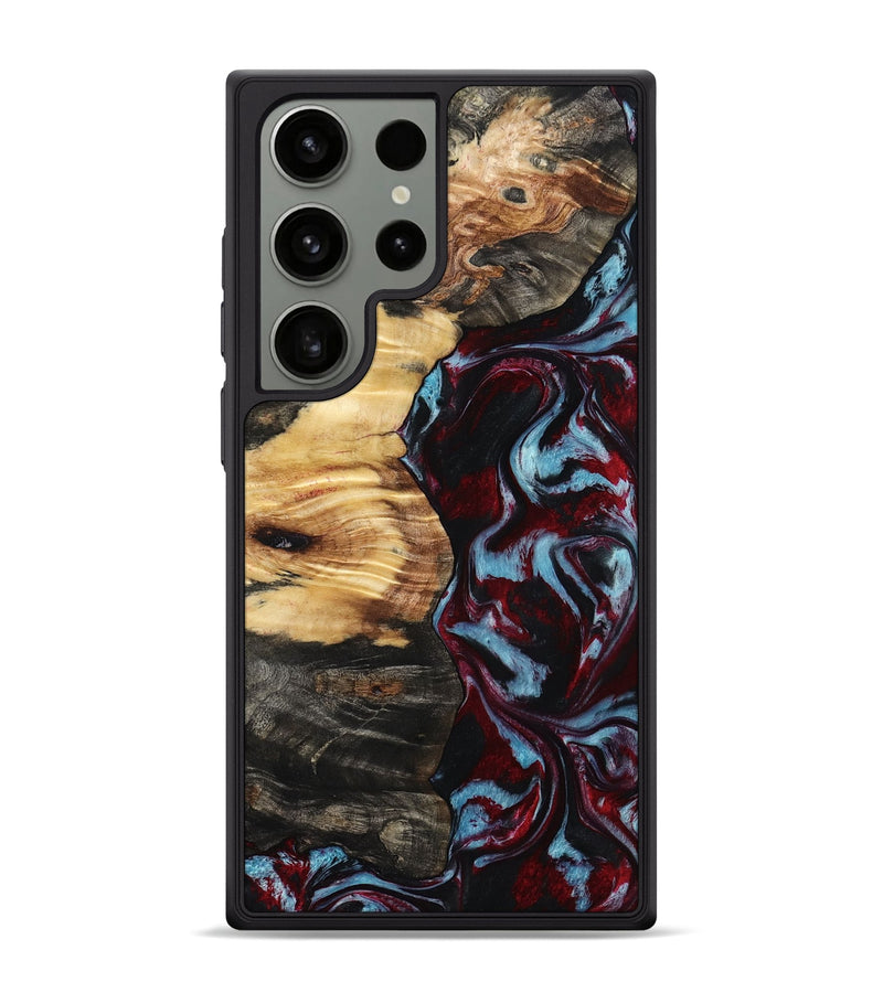 Galaxy S24 Ultra Wood Phone Case - Jon (Red, 798303)