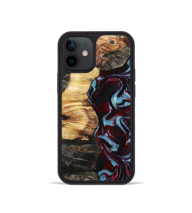 iPhone 12 mini Wood Phone Case - Jon (Red, 798303)