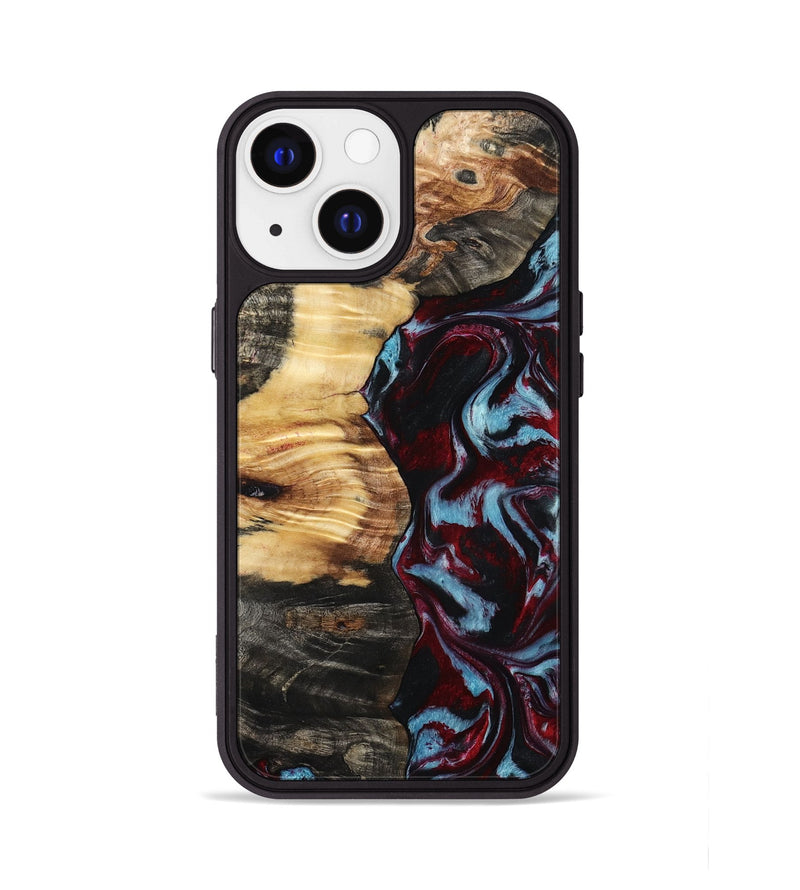 iPhone 13 Wood Phone Case - Jon (Red, 798303)
