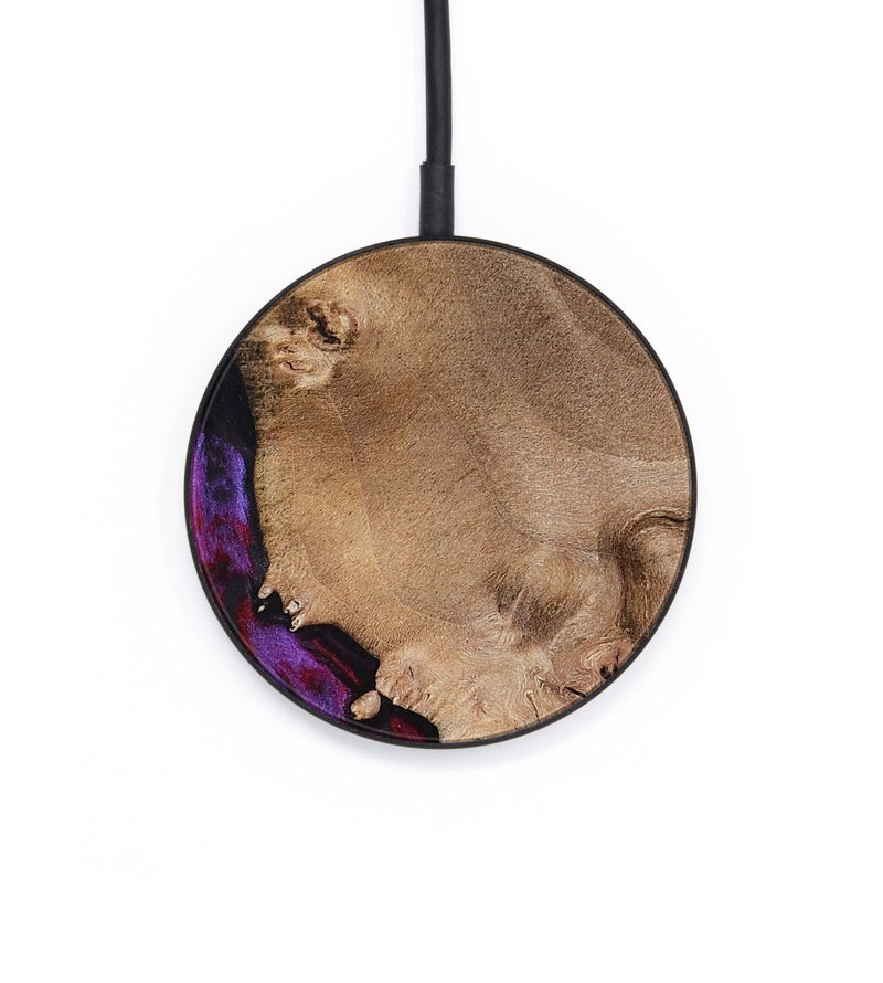 Circle Wood Wireless Charger - Chyna (Red, 798305)
