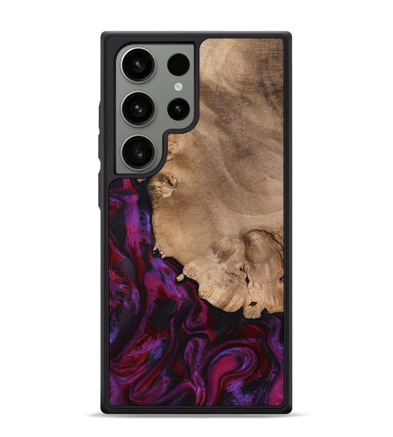 Galaxy S24 Ultra Wood Phone Case - Chyna (Red, 798305)