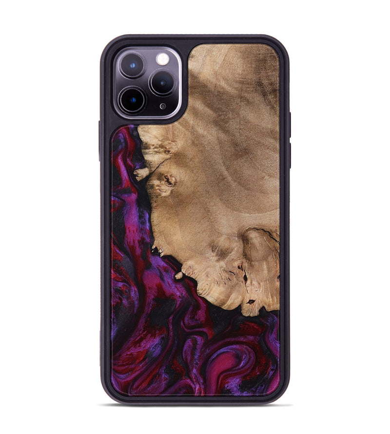 iPhone 11 Pro Max Wood Phone Case - Chyna (Red, 798305)