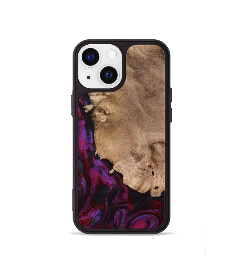 iPhone 13 mini Wood Phone Case - Chyna (Red, 798305)