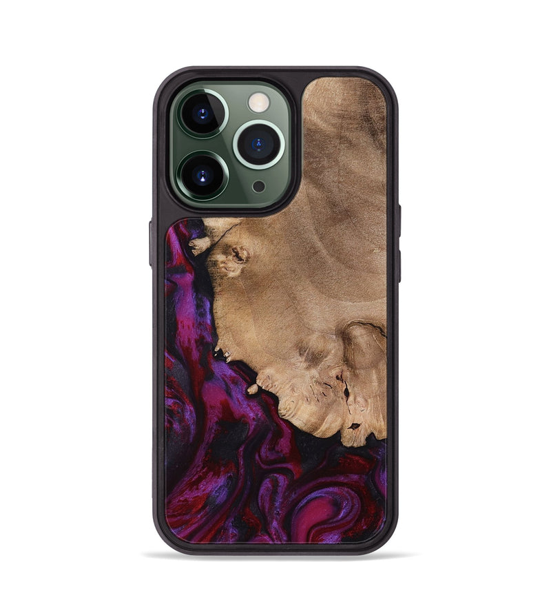 iPhone 13 Pro Wood Phone Case - Chyna (Red, 798305)