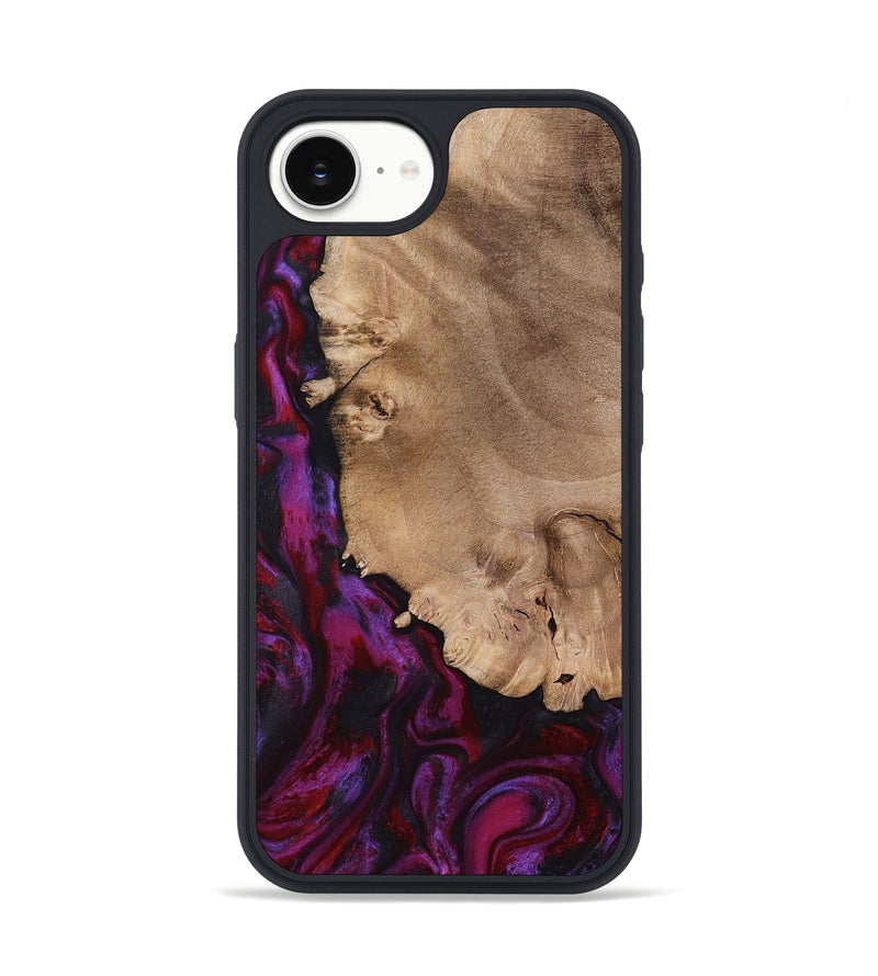 iPhone 16e Wood Phone Case - Chyna (Red, 798305)