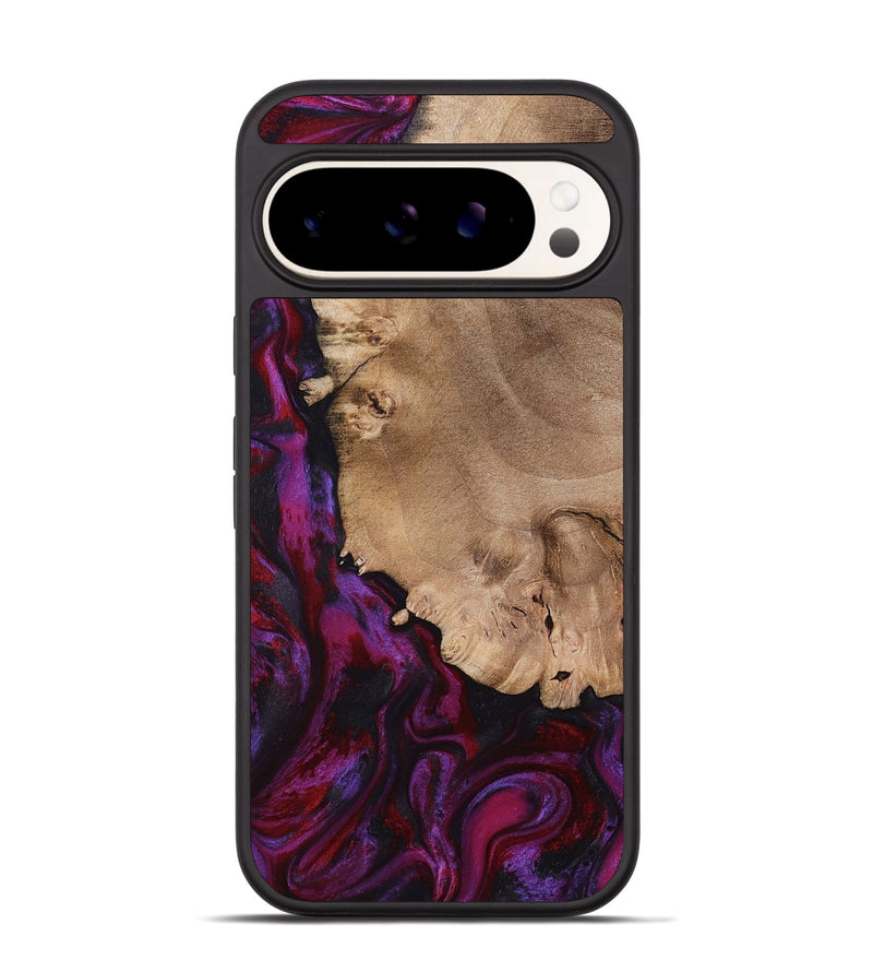 Pixel 9 Wood Phone Case - Chyna (Red, 798305)