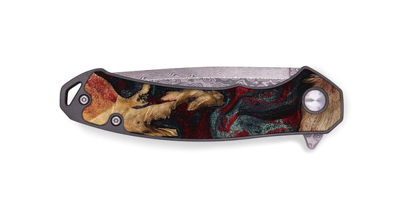 EDC Wood Pocket Knife - Millard (Red, 798306)