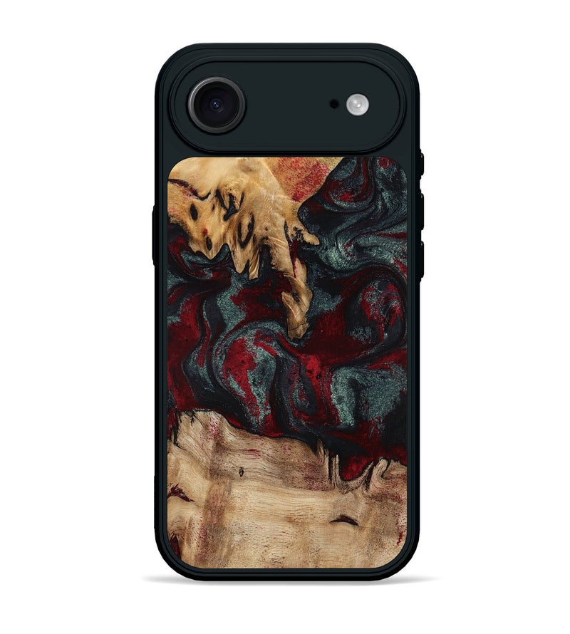 iPhone 17 Air Wood Phone Case - Millard (Red, 798306)