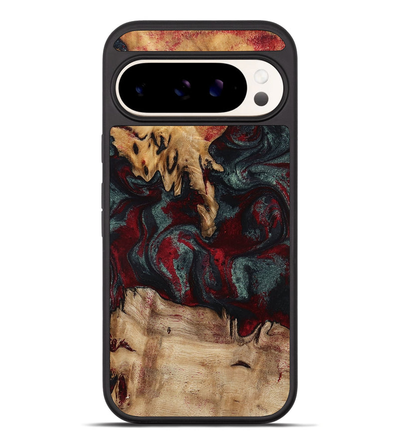 Pixel 10 Pro XL Wood Phone Case - Millard (Red, 798306)