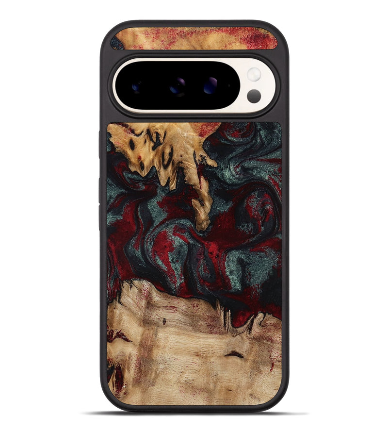 Pixel 9 Pro XL Wood Phone Case - Millard (Red, 798306)