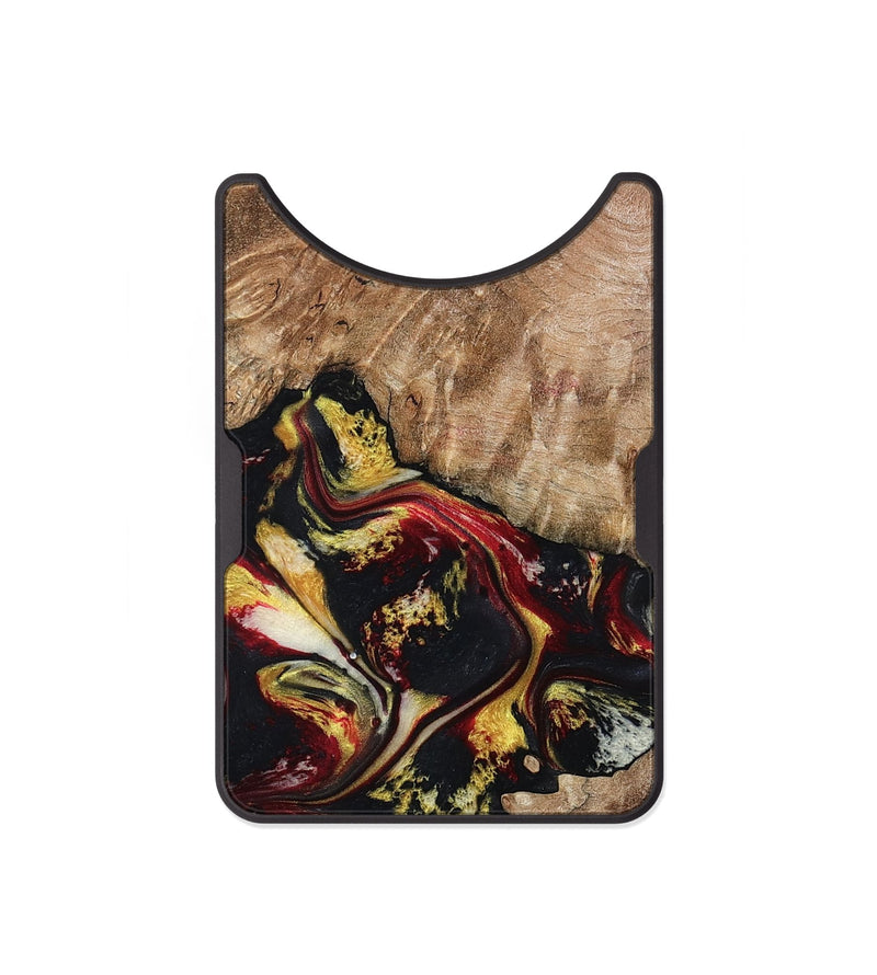 Alloy Wood Wallet - Alivia (Red, 798308)