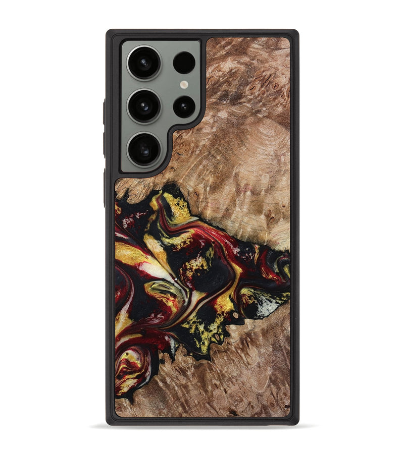 Galaxy S23 Ultra Wood Phone Case - Alivia (Red, 798308)