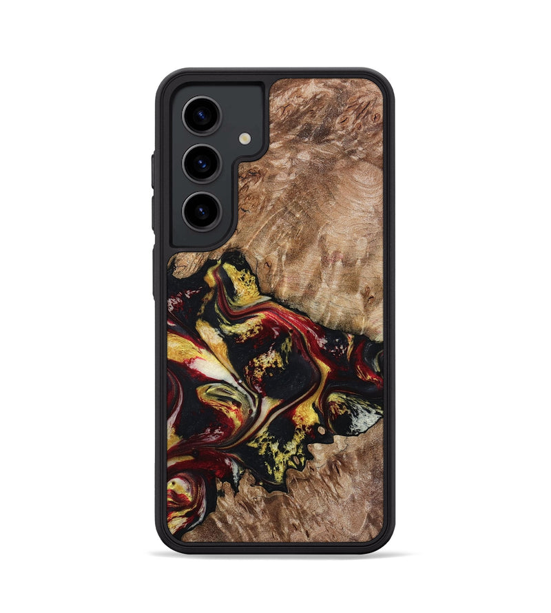 Galaxy S24 Wood Phone Case - Alivia (Red, 798308)