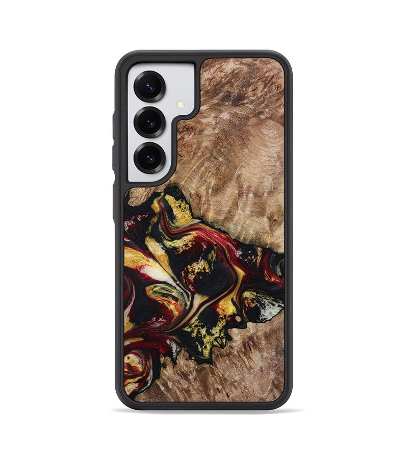 Galaxy S25 Wood Phone Case - Alivia (Red, 798308)