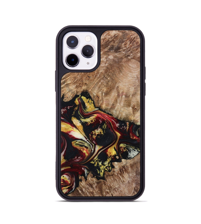 iPhone 11 Pro Wood Phone Case - Alivia (Red, 798308)