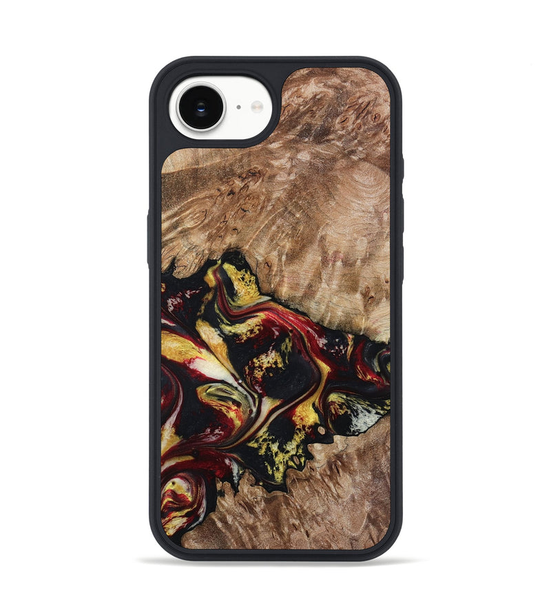 iPhone 16e Wood Phone Case - Alivia (Red, 798308)