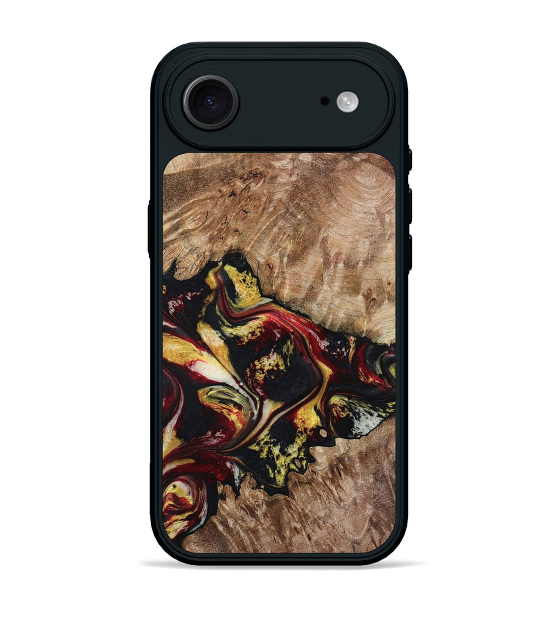 iPhone 17 Air Wood Phone Case - Alivia (Red, 798308)