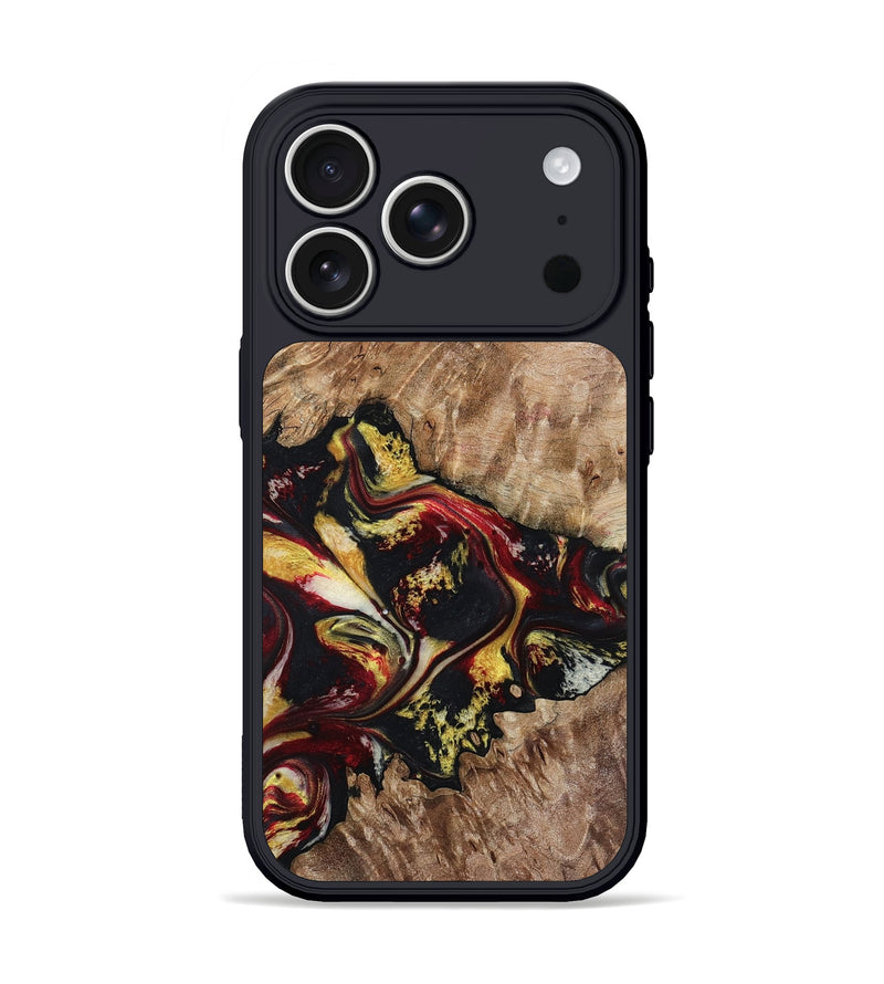 iPhone 17 Pro Wood Phone Case - Alivia (Red, 798308)