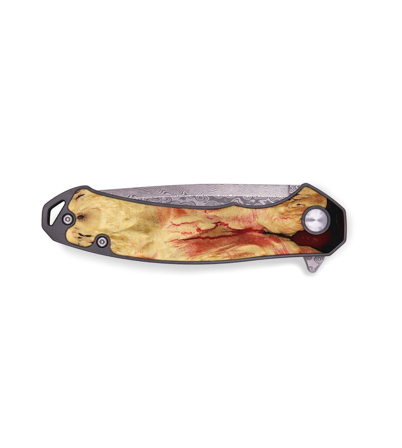 EDC Wood Pocket Knife - Ladonna (Red, 798310)