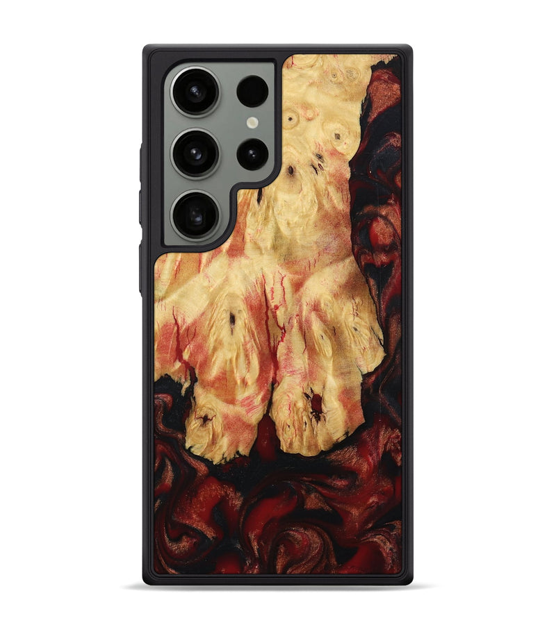 Galaxy S24 Ultra Wood Phone Case - Ladonna (Red, 798310)