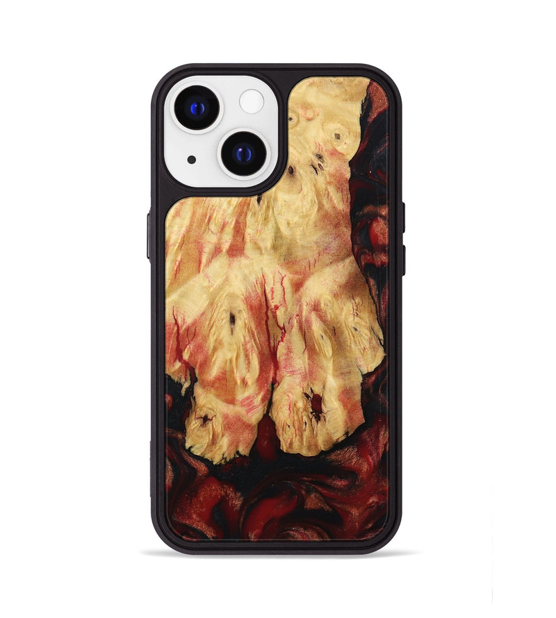 iPhone 13 Wood Phone Case - Ladonna (Red, 798310)