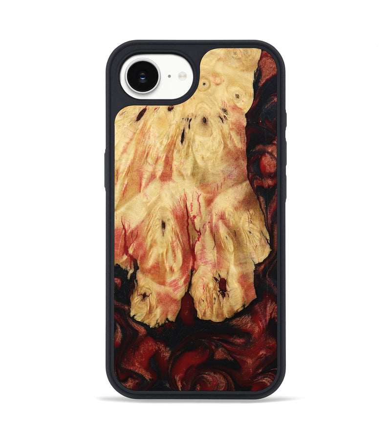 iPhone 16e Wood Phone Case - Ladonna (Red, 798310)