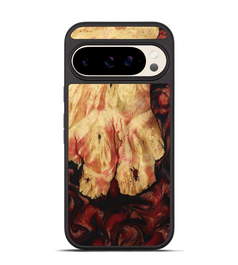 Pixel 10 Wood Phone Case - Ladonna (Red, 798310)