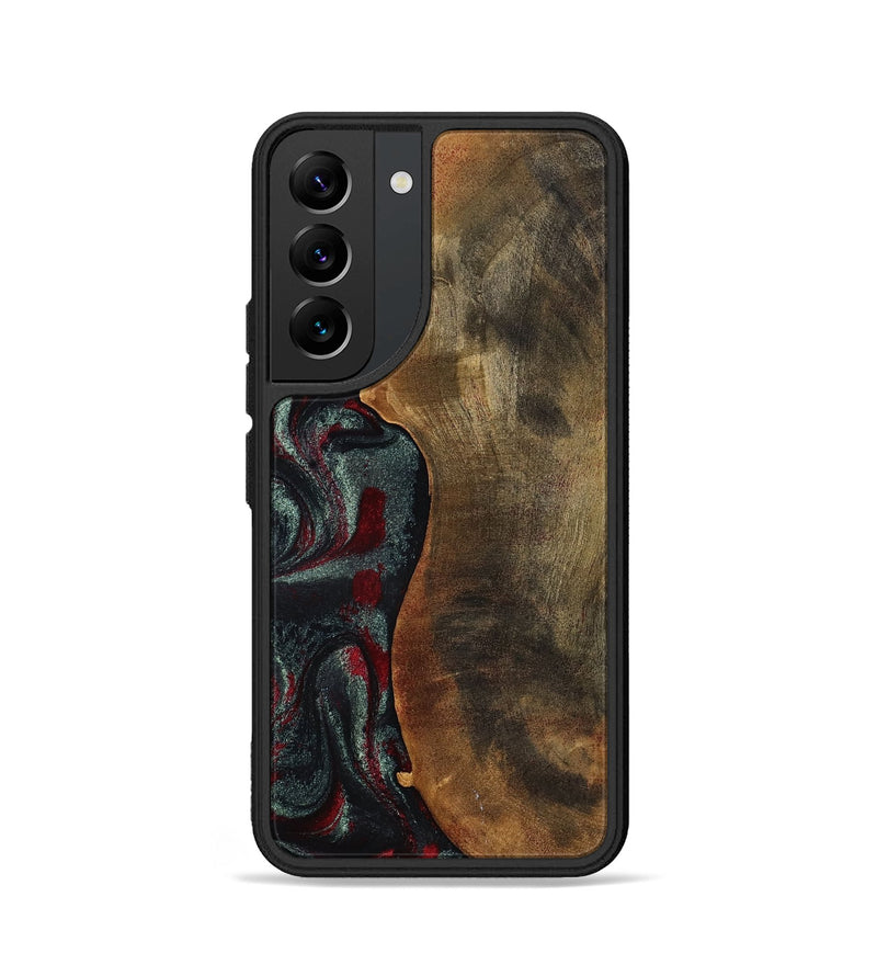 Galaxy S22 Wood Phone Case - Bodie (Red, 798313)