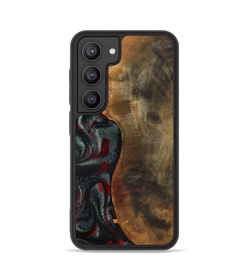 Galaxy S23 Wood Phone Case - Bodie (Red, 798313)