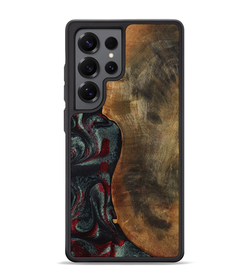 Galaxy S25 Ultra Wood Phone Case - Bodie (Red, 798313)