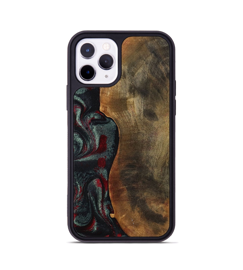 iPhone 11 Pro Wood Phone Case - Bodie (Red, 798313)