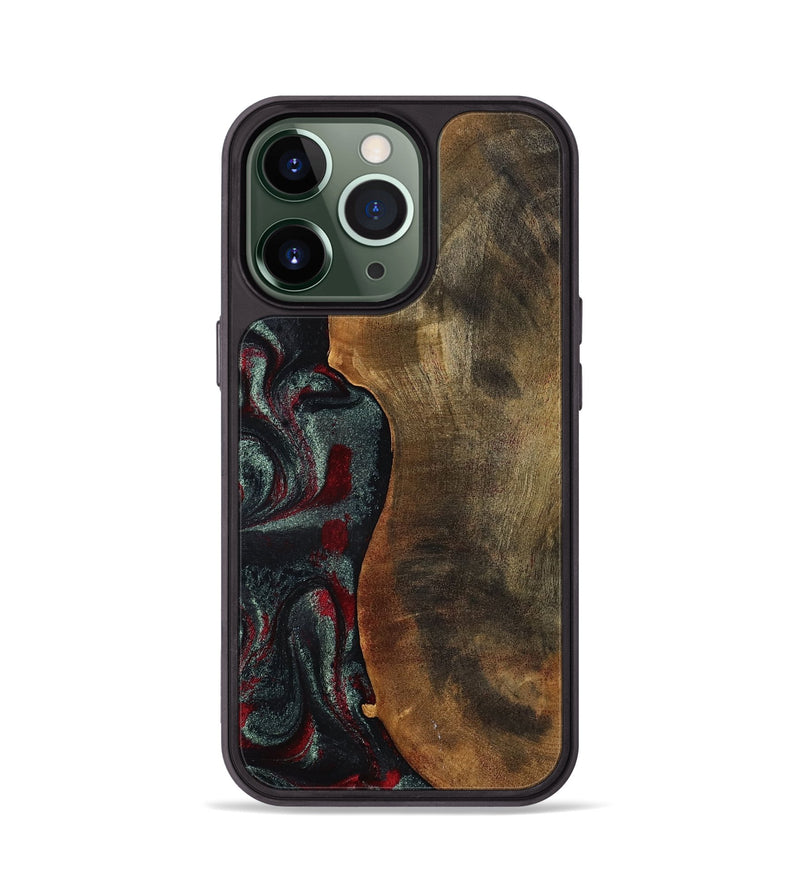 iPhone 13 Pro Wood Phone Case - Bodie (Red, 798313)