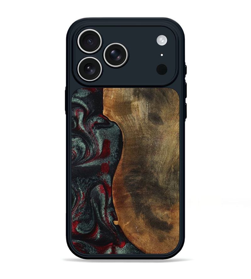 iPhone 17 Pro Max Wood Phone Case - Bodie (Red, 798313)