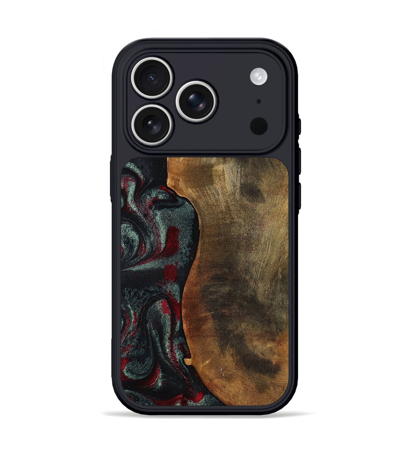 iPhone 17 Pro Wood Phone Case - Bodie (Red, 798313)