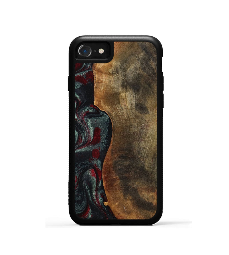 iPhone SE Wood Phone Case - Bodie (Red, 798313)